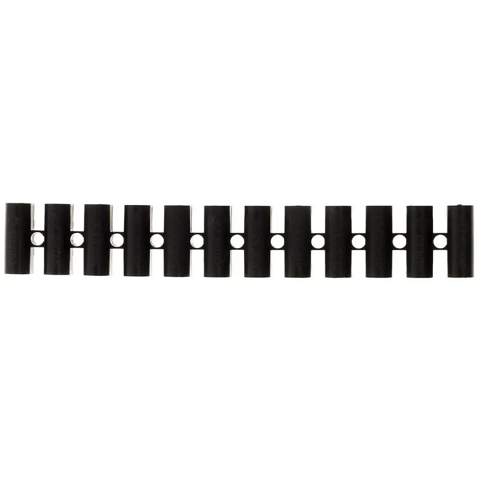 Barrette 12 plots section 25mm² - Noir - Zenitech
