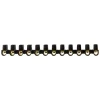 Barrette 12 plots section 16mm² - Noir - Zenitech