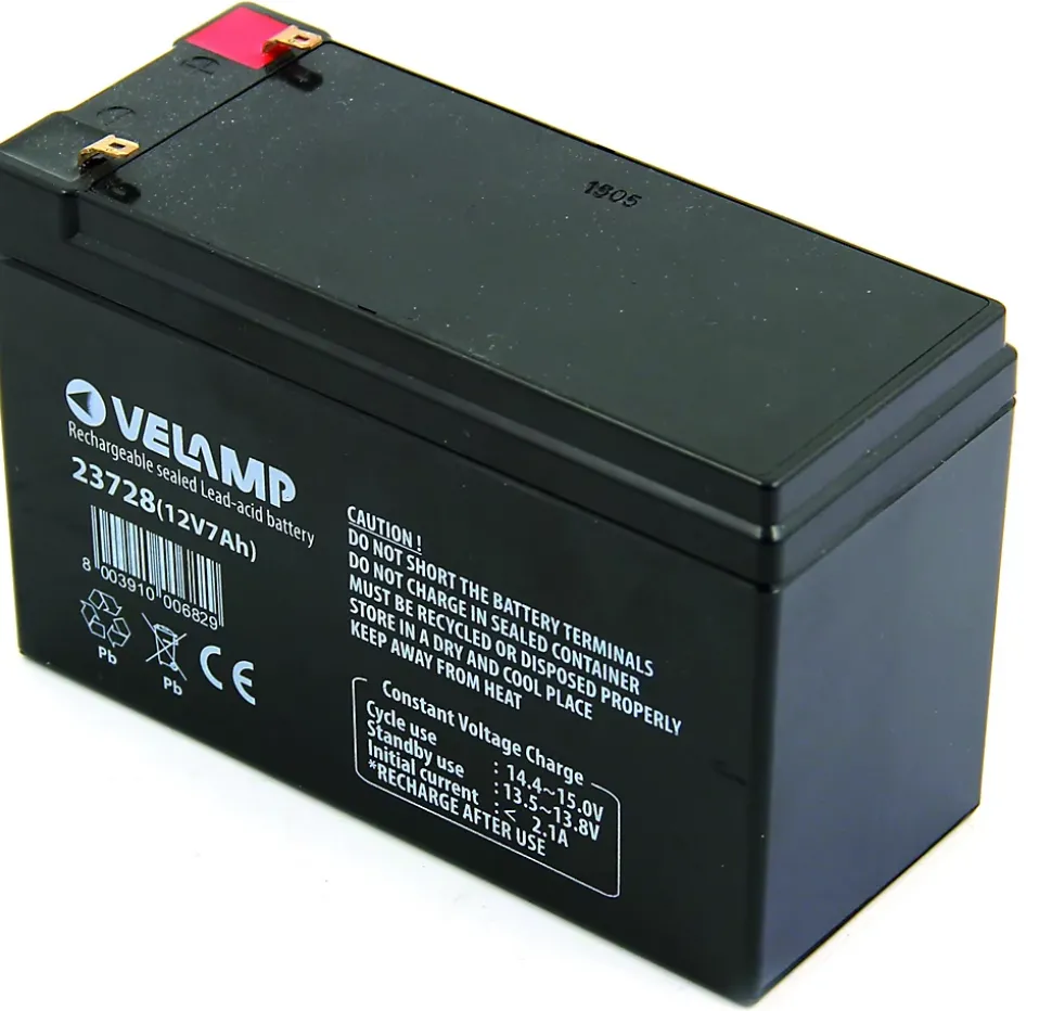 Batterie rechargeable au plomb 12V 2.2 Ah