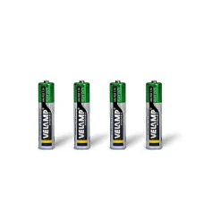 Blister de 4 piles R03 AAA saline