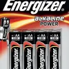 Blister ENERGIZER de 4 piles alcalines POWER LR6 (AA)