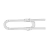 Bloque porte de placard Abus plastique blanc 470g