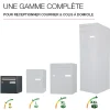 Boite aux lettres Allure 2 portes blanc 9016M
