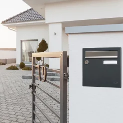 Boite aux lettres Allure 2 portes blanc 9016M