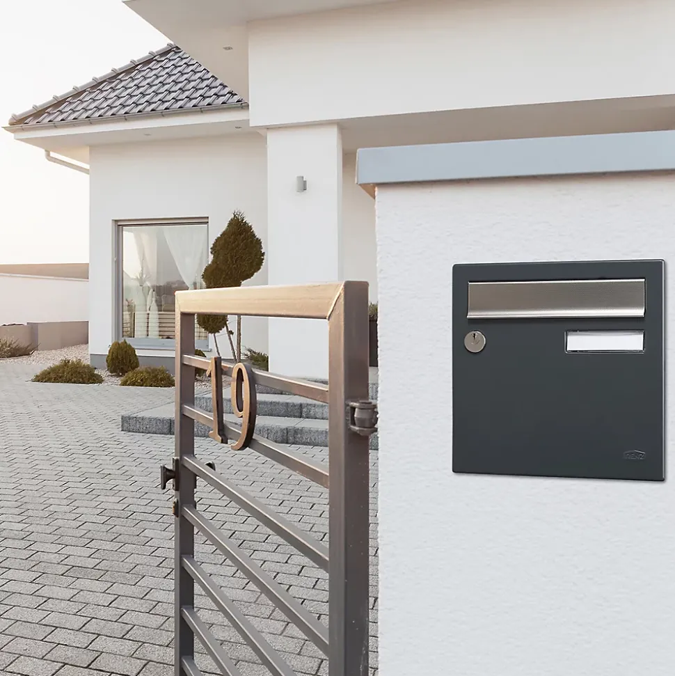 Boite aux lettres Allure 2 portes blanc 9016M