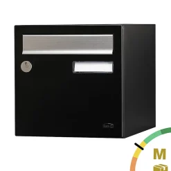 Boite aux lettres Allure 2 portes noir 9005M