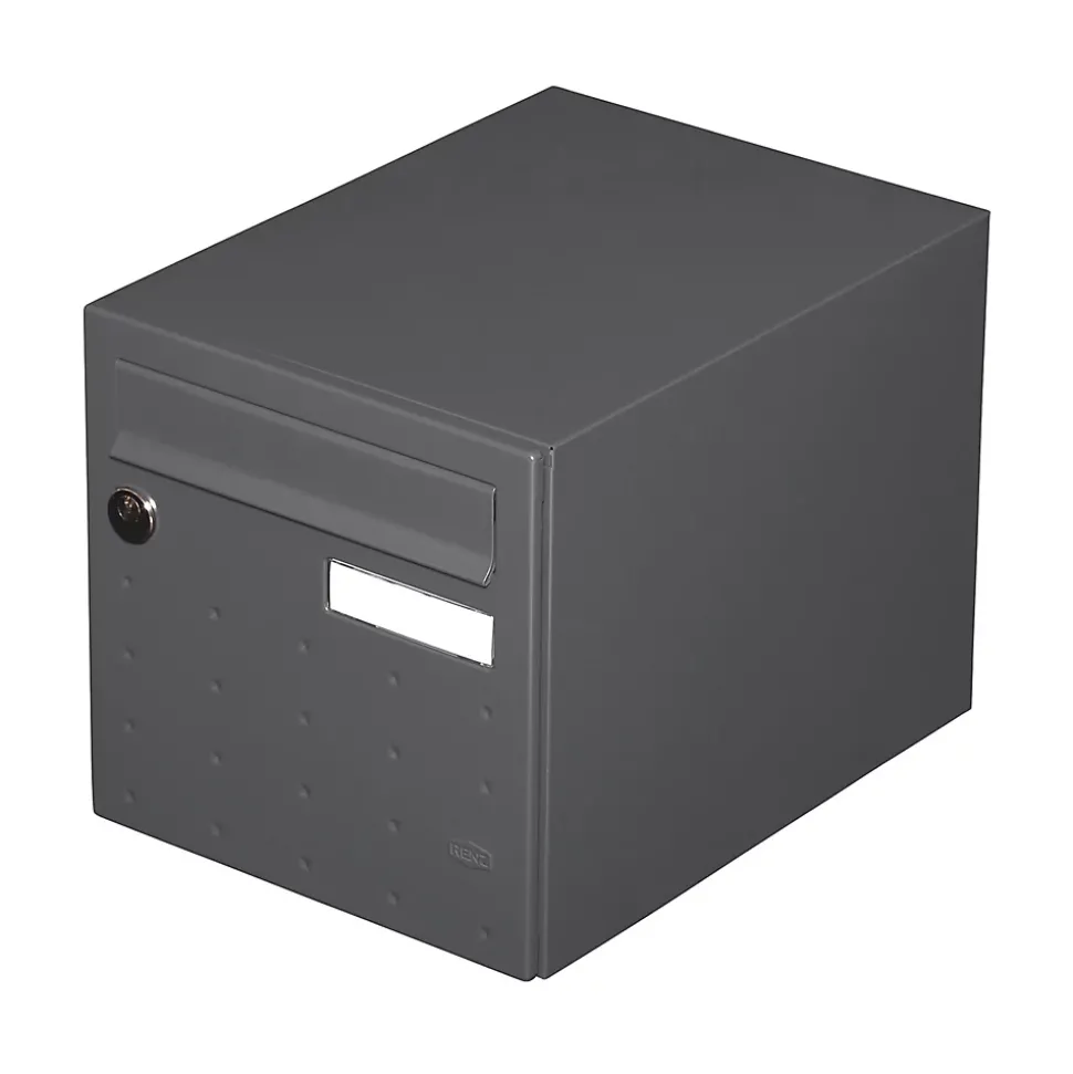 Boite aux lettres CubYsm 1 porte Gris anthracite 7016M