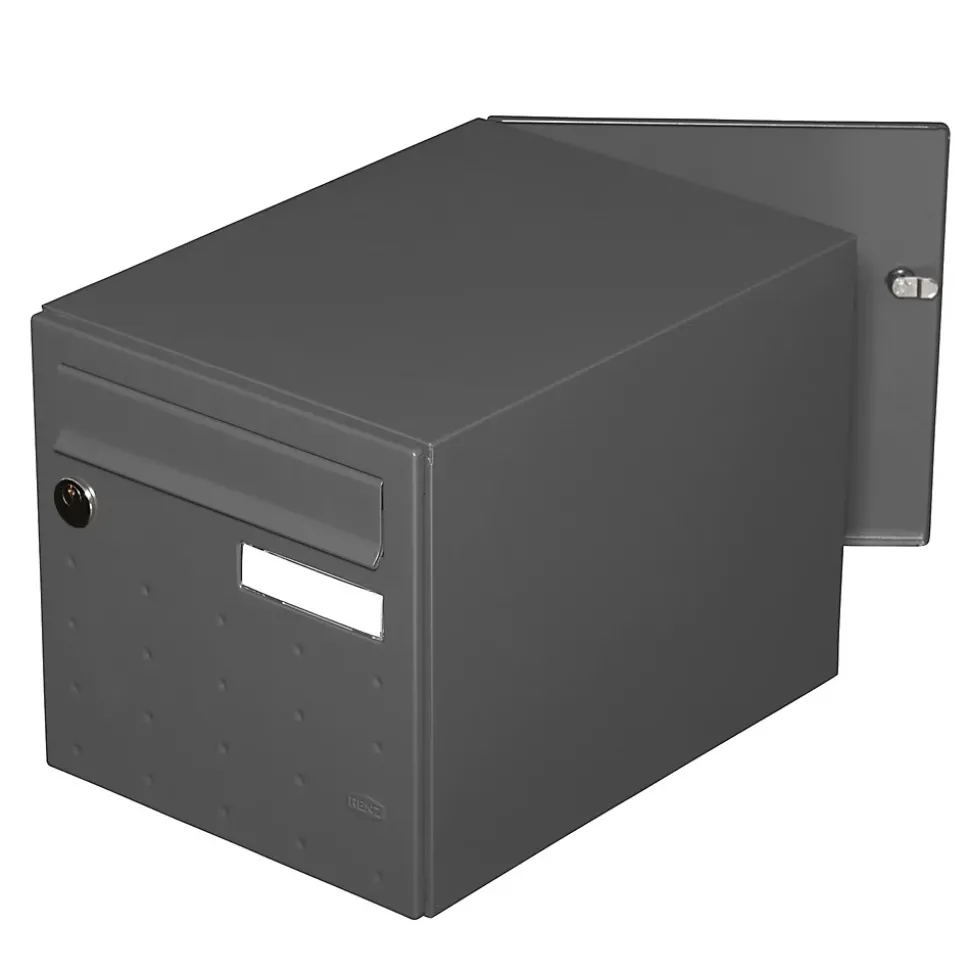 Boite aux lettres CubYsm 2 portes Gris anthracite 7016M