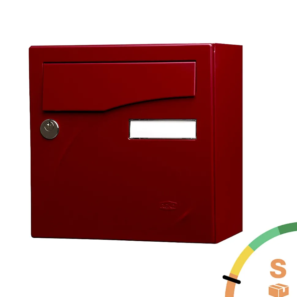 Boite aux lettres Préface compact Rouge pourpre brillant 3004B