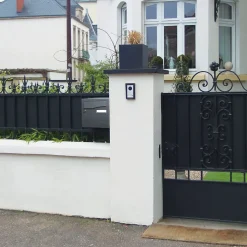 Boite aux lettres Préface 2 portes Gris anthracite RAL 7016M