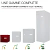 Boite aux lettres Préface 2 portes Rouge pourpre brillant 3004B