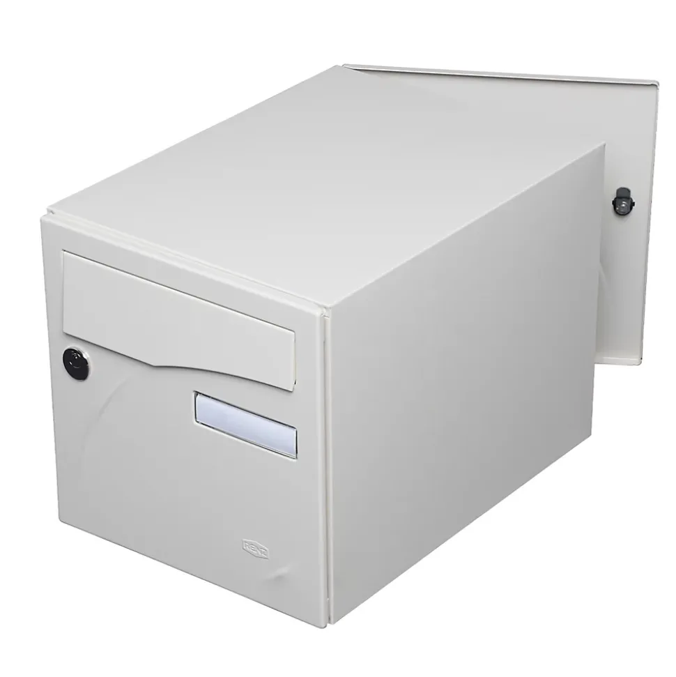 Boite aux lettres Préface 2 portes Blanc neige mat RAL 9016MT