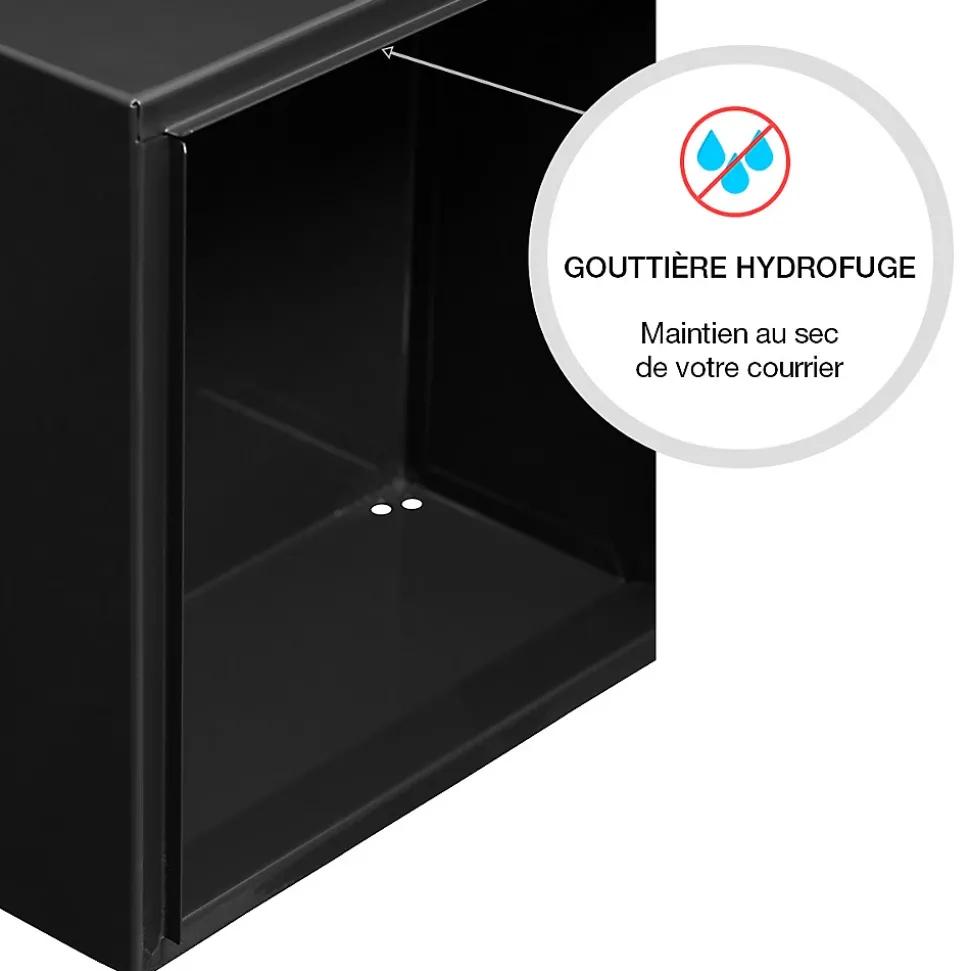 Boite aux lettres Préférence Compact noir mat 9005M