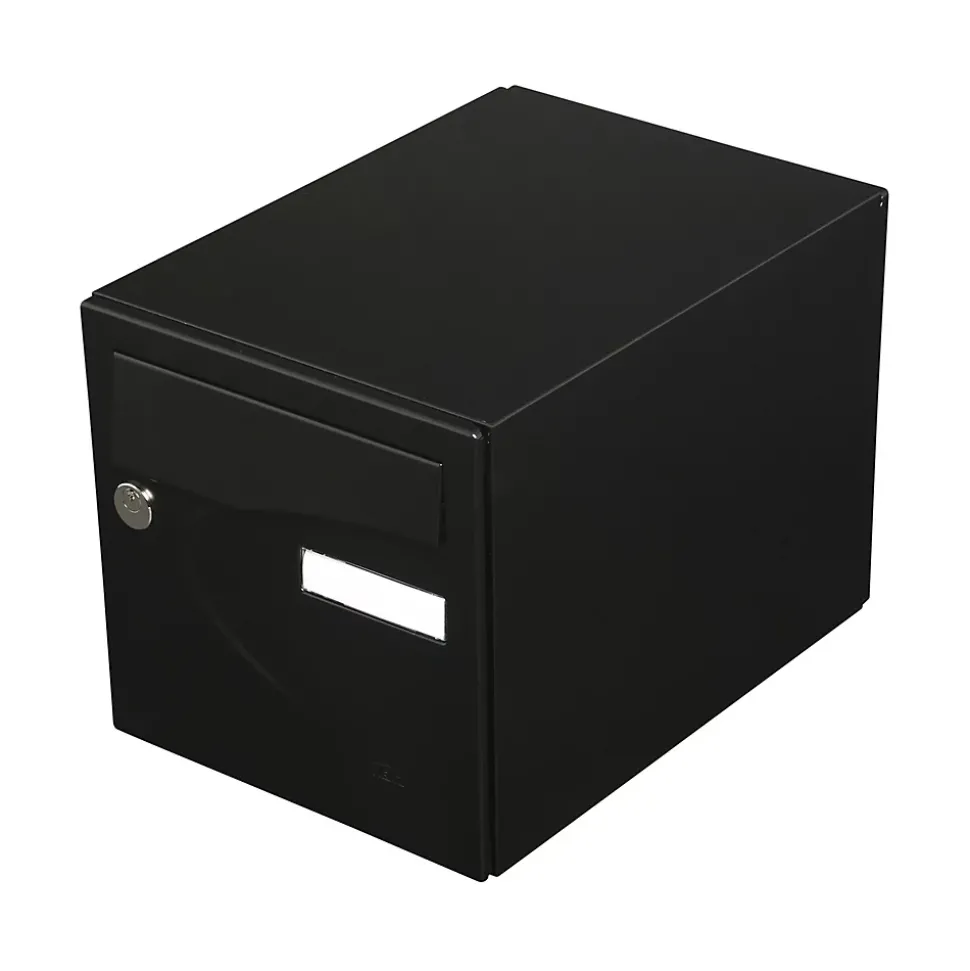 Boite aux lettres Préférence 1 porte noir mat 9005M