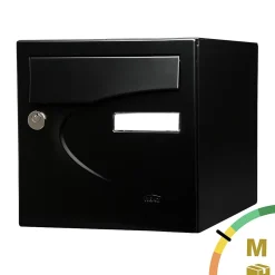 Boite aux lettres Préférence 1 porte noir mat 9005M