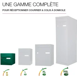 Boite aux lettres Préférence 1P vert brillant 6005B