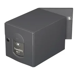 Boite aux lettres Soléa 2 portes Gris anthracite aspect sablé REN 0206MS