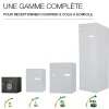 Boite aux lettres Soléa 1 porte Vert mat sablé RAL 6007 MS