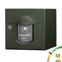 Boite aux lettres Soléa 1 porte Vert mat sablé RAL 6007 MS