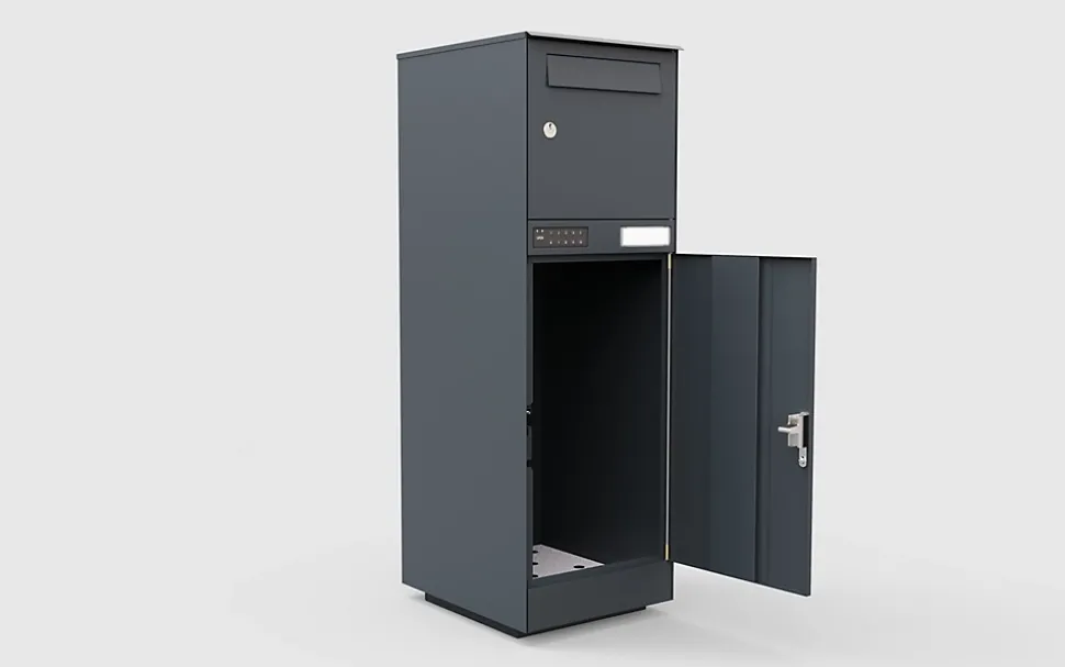 Boite à colis électronique et autonome Kombibox 950 gris