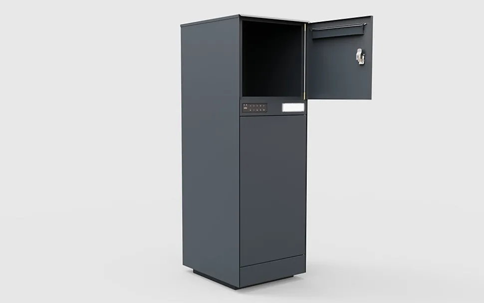 Boite à colis électronique et autonome Kombibox 950 gris