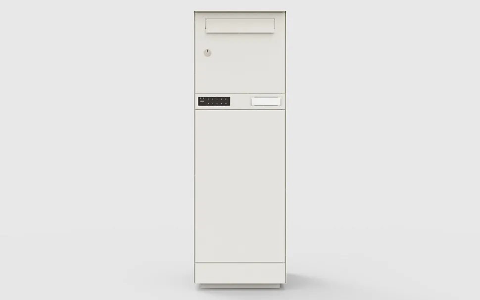 Boite à colis électronique et autonome Kombibox 950 blanc