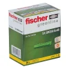 Boite De 90 Chevilles À Expansion Fischer Sx - Vert