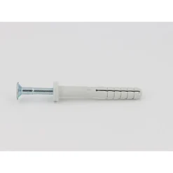 Boite de 100 chevilles à frapper polyamide 6X45mm