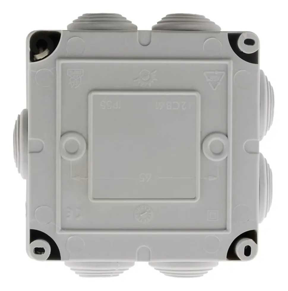Boite dérivation IP55 100x100x50mm Zenitech