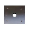 Boitier inox encastré façade 115X115mm COMELIT BOIT ENC T25