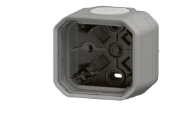 Boitier saillie simple Legrand Plexo™ gris composable
