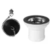 Bonde à bouchon pour évier 50mm Wirquin
