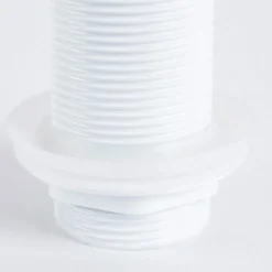 Bonde clic-clac lavabo sans trop plein, blanc