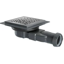 Bonde de douche compacte à chaper ø40 mm Wirquin Venisio Compact