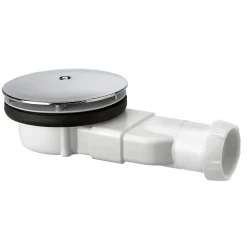 Bonde de douche extra-plate 90mm Wirquin