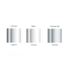 Bonde de douche sortie horizontale VILLEROY & BOCH Tempoplex Plus 90mm avec cache chromé brossé