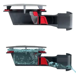 Bonde de douche Wirquin SLIM + ø40 mm sans grille pour plateau