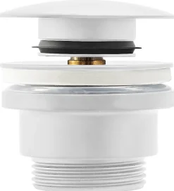 Bonde de lavabo universel REA Clic-Clac White