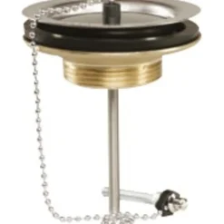 Bonde laiton pour évier grès, diamètre 60 mm - Valentin