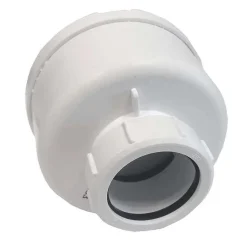Bonde siphon universelle diam. 90 mm à évacuation verticale pour receveur de douche, sortie en 40 mm ou 50 mm McAlpine