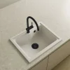 Bonde évier 1 cuve avec vidage automatique diamètre 90 mm couleur noir