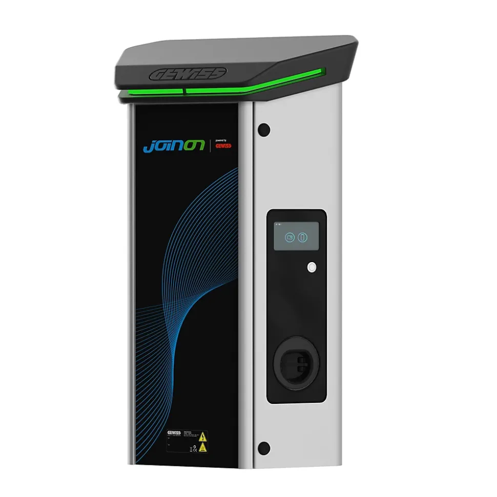 Borne de recharge murale I-ON EVO RFID 2 x 22 kW - Type 2S - IP55 - GEWISS - GWJ2404T