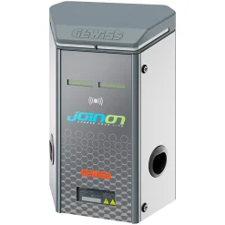 Borne de recharge murale I-ON RFID 1 x 7.4 kW - Type 2S + 1 prise SCHUKO - Compteur MID - IP55 - GEWISS - GWJ2121R
