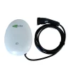 Borne de recharge véhicule électrique 7kW intelligente, compacte et sécurisée, fixation murale ou sur un poteau livré en option
