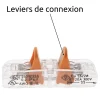 Borne à leviers Wago S221 In Line 4mm² (à l'unité)
