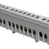 Bornier modulaire phase12 points Zenitech gris