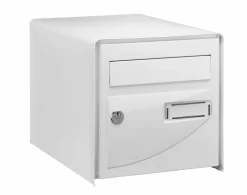 Boîte aux lettres double face Decayeux Probat blanc