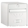 Boîte aux lettres 1 porte Balnéaire Blanche Burg-Wachter