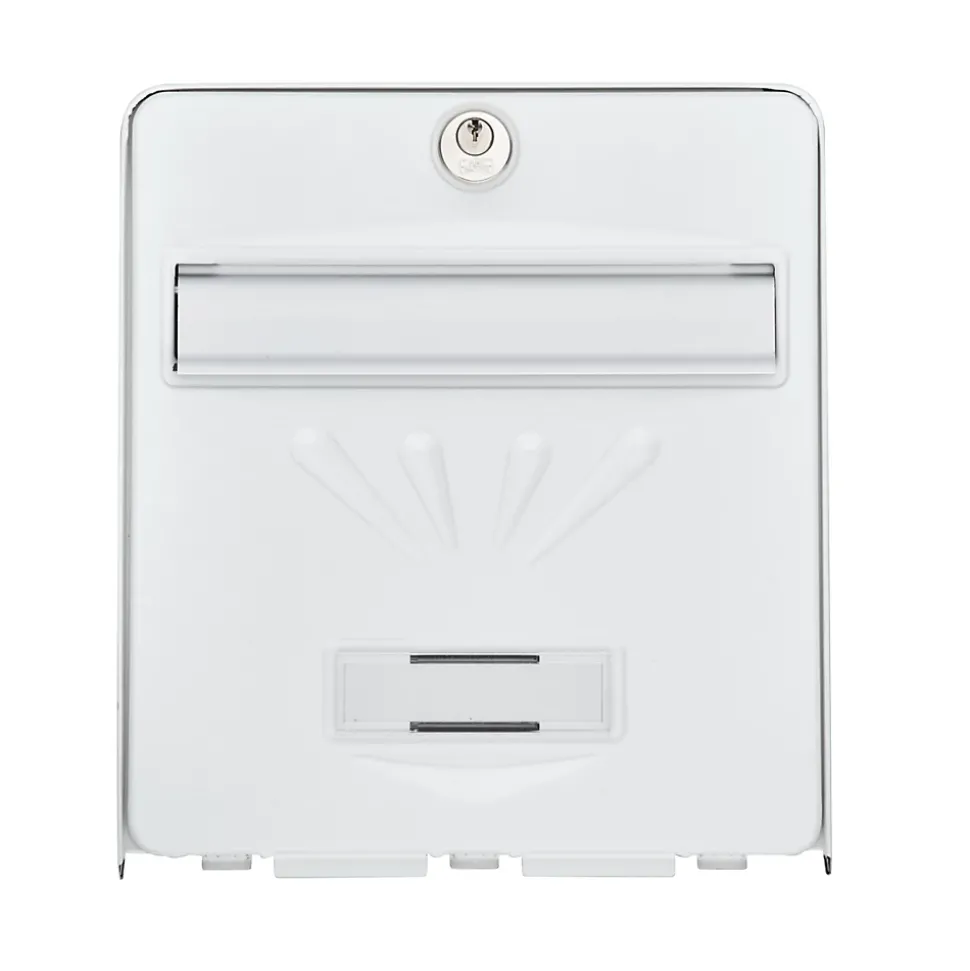 Boîte aux lettres 1 porte Balnéaire Blanche Burg-Wachter