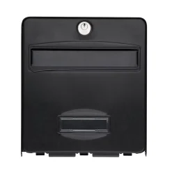 Boîte aux lettres 1 porte Balthazar Noire Burg-Wachter